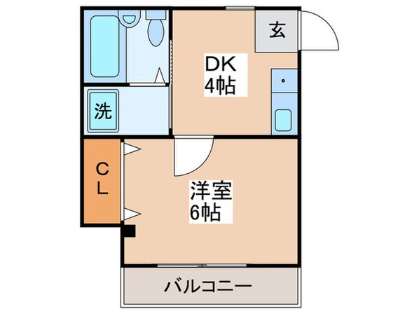 グリーンコートの物件間取画像